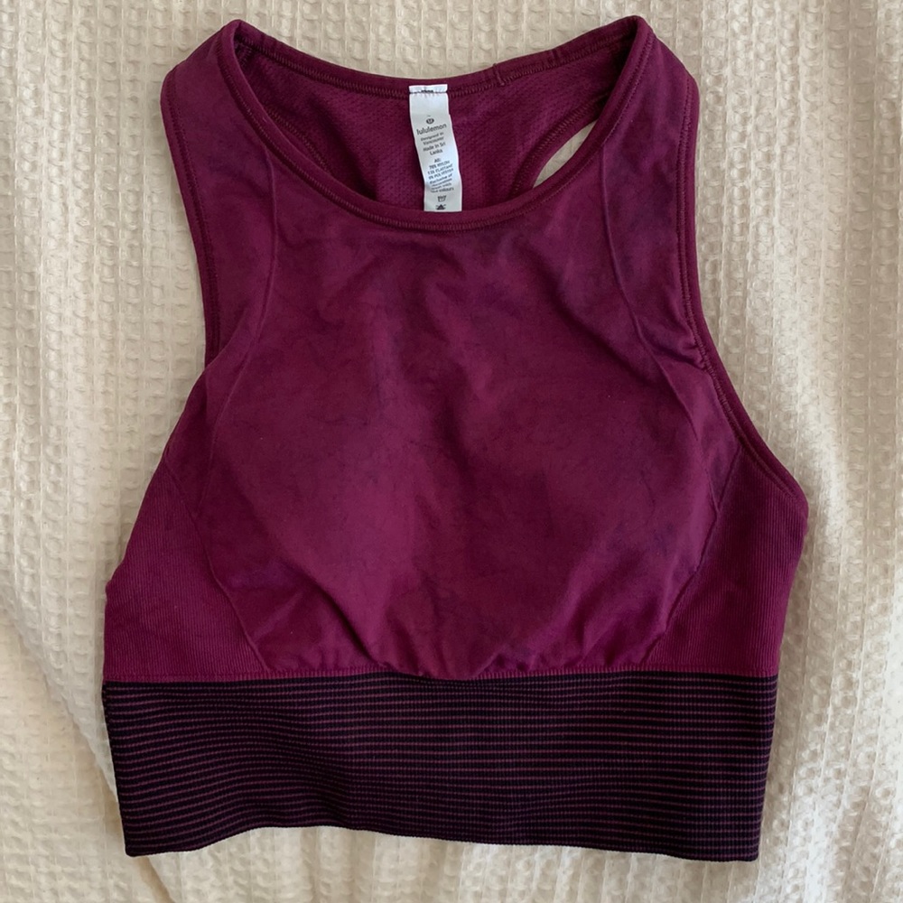 Lululemon Long Line Sports Bra